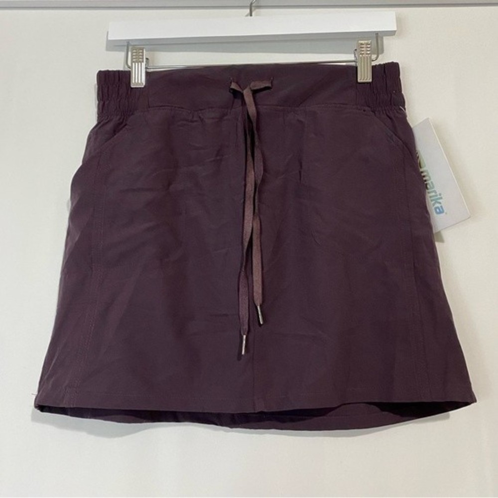 Marika Women’s Kira Stretch Woven Pocket Skort Wild Plum Size Small NWT